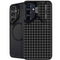 Black Grid Galaxy S24 FE Kickstand Case